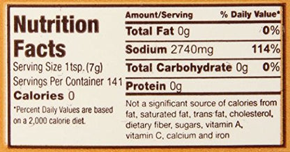 Gold Medal Flavacol Popcorn Salt - 35oz for Perfectly Seasoned Movie-Style Popcorn