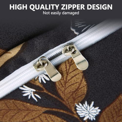 Japanese Floor Mattress Cover with Zipper 135x200cm Washable Futon Protector - E Variation