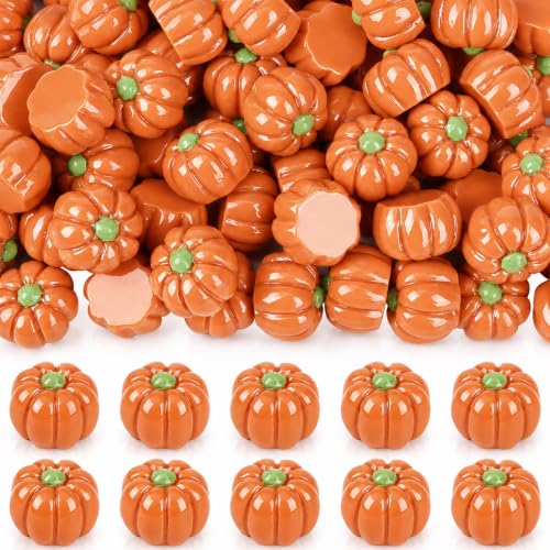 Mini Fall Pumpkin Resin Pumpkins - 120 Pcs Artificial Decor for Autumn