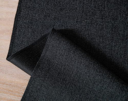 Classic Burlap & Black Table Runner 36x13 Inches Rustic Farmhouse Decor - Variation of THIS listing