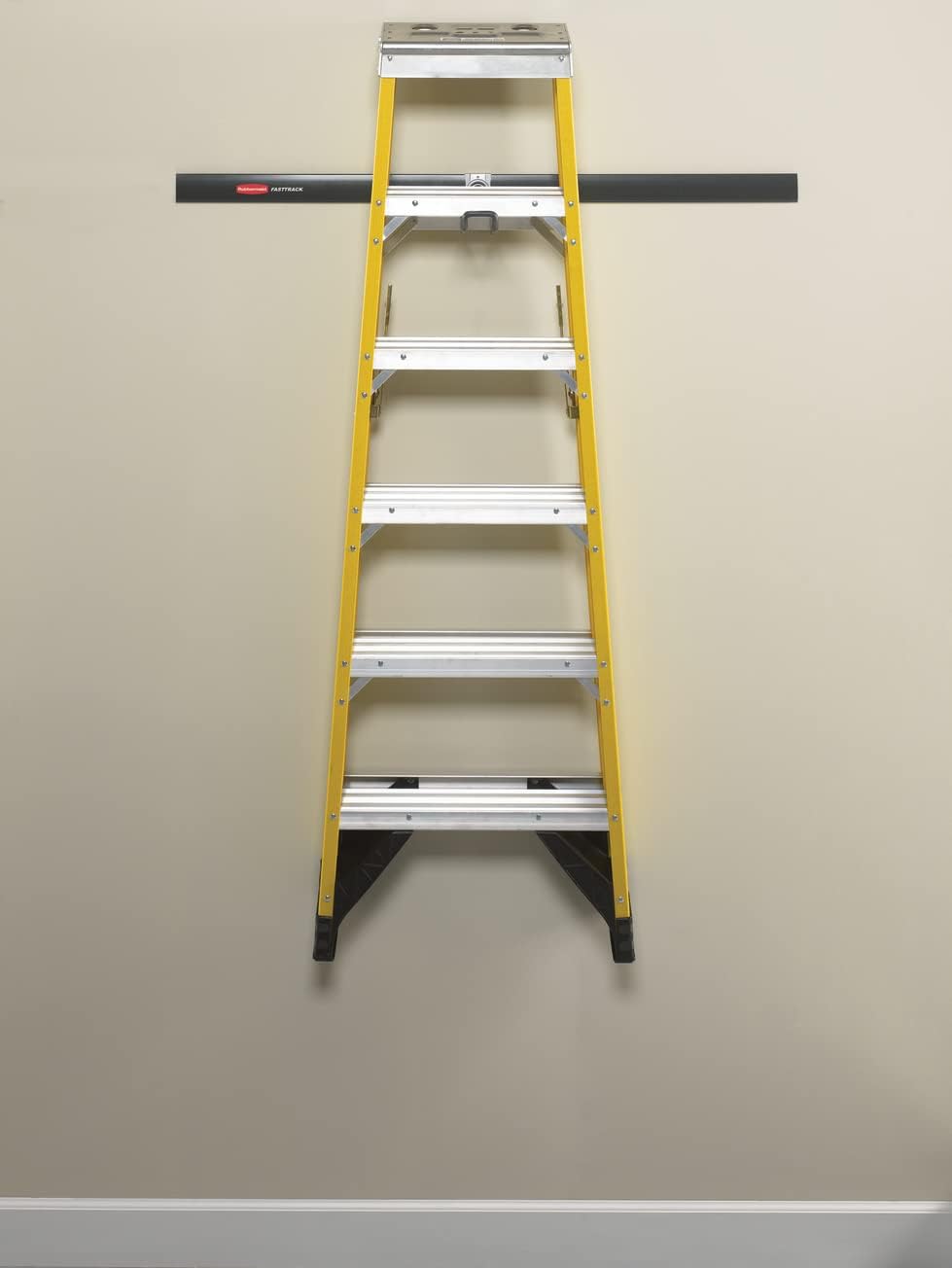Rubbermaid FastTrack Ladder Hook - Heavy-Duty Wall Mount Organizer for Garage & Shed Storage