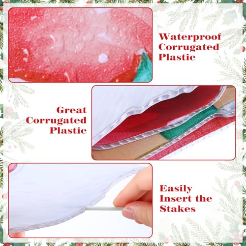 Soulchen Santa Claus Christmas Tree Topper - 4 Pcs Holiday Decor, Variation: Santa Claus