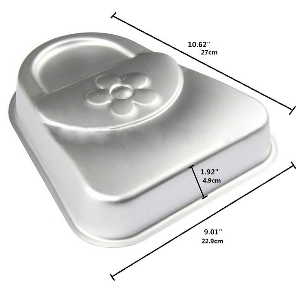 Aluminum Cake Mold 3D Bag Shape Baking Pan DIY Birthday Cake Mould Kitchen Supplies