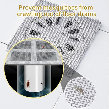 Disposable Shower Drain Cover Hair Catcher - 10 Pack