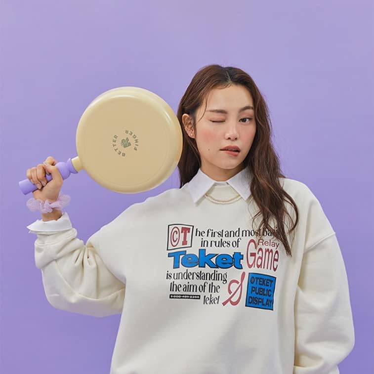 Neoflam Better Finger Kitchen Essential 9.5 Inch Stir Frying Pan with Handle, Healthy Cooking Nonstick Ceramic Coating Skillet, Induction Compatible Cookware, Made in Korea (24cm Frying Pan)