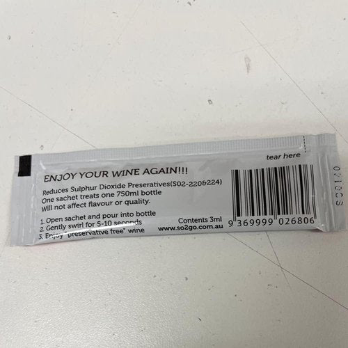 Australia's Secret! Spray - Wine Allergy, Sensitivity & Headache Wine Sulfite Remover | Good Choice Than Wine Drops, Red Wine Headache Prevention Remedies & Wine Drops Filters (12 Sachets)