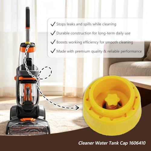 Water Tank Cap Replacement for Bissell Carpet Cleaner - Seals & Prevents Leaks