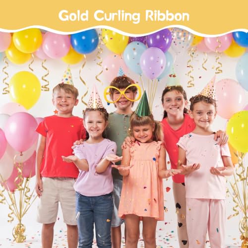 Gold Curling Ribbon 500 Yards Gift Wrap & Party Decoration