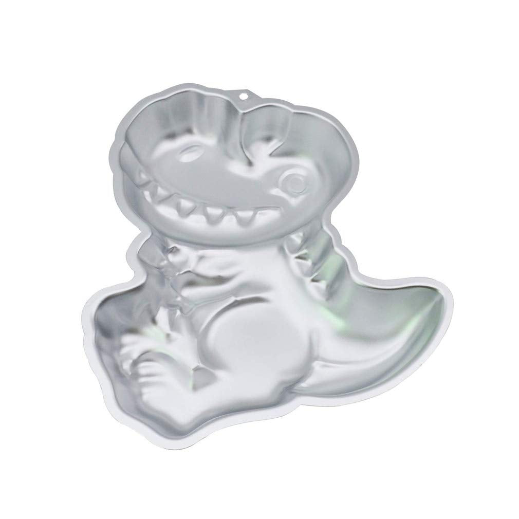 3D Dinosaur Baking Pan Aluminum Cake Mold DIY Birthday Cake Mould Kitchen Supplies