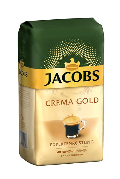 Jacobs Crema Whole Bean Coffee 1000 Gram / 35.2 Ounce (Pack of 1)