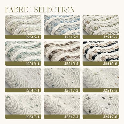 Day Night Roman Shades 35x72 Inches - Drill Style Dual Layer Blinds with Cordless Operation