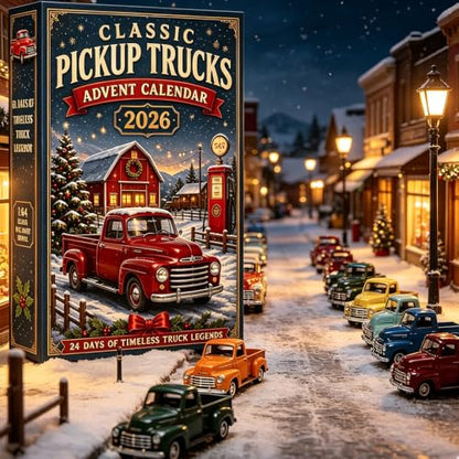 Vehicle Advent Calendar 24 Days of Classic Cars Trucks & Military Collectibles