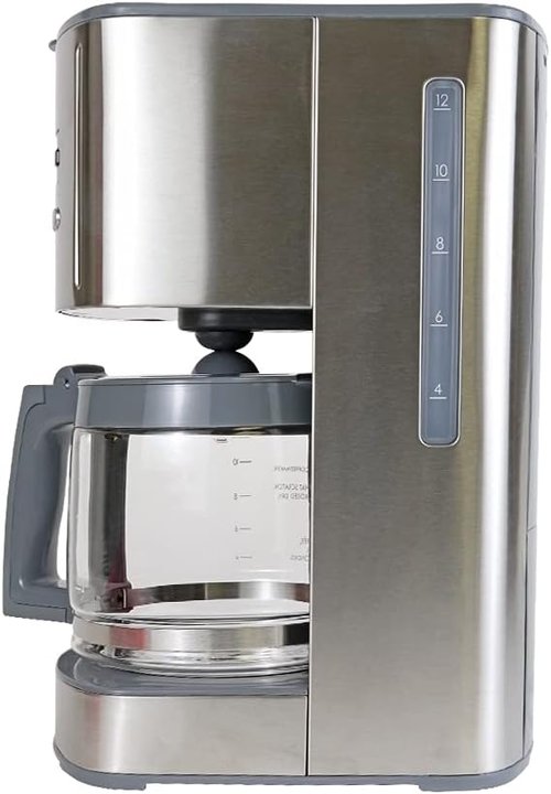 Kenmore 40706 12-Cup Coffee Maker - Programmable Aroma Control in Stainless Steel Finish