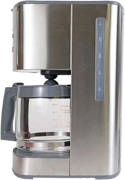 Kenmore 40706 12-Cup Coffee Maker - Programmable Aroma Control in Stainless Steel Finish