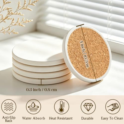 Custom Ceramic Coasters with Photo & Text - Personalized Keepsake - Variation of Custom Coasters