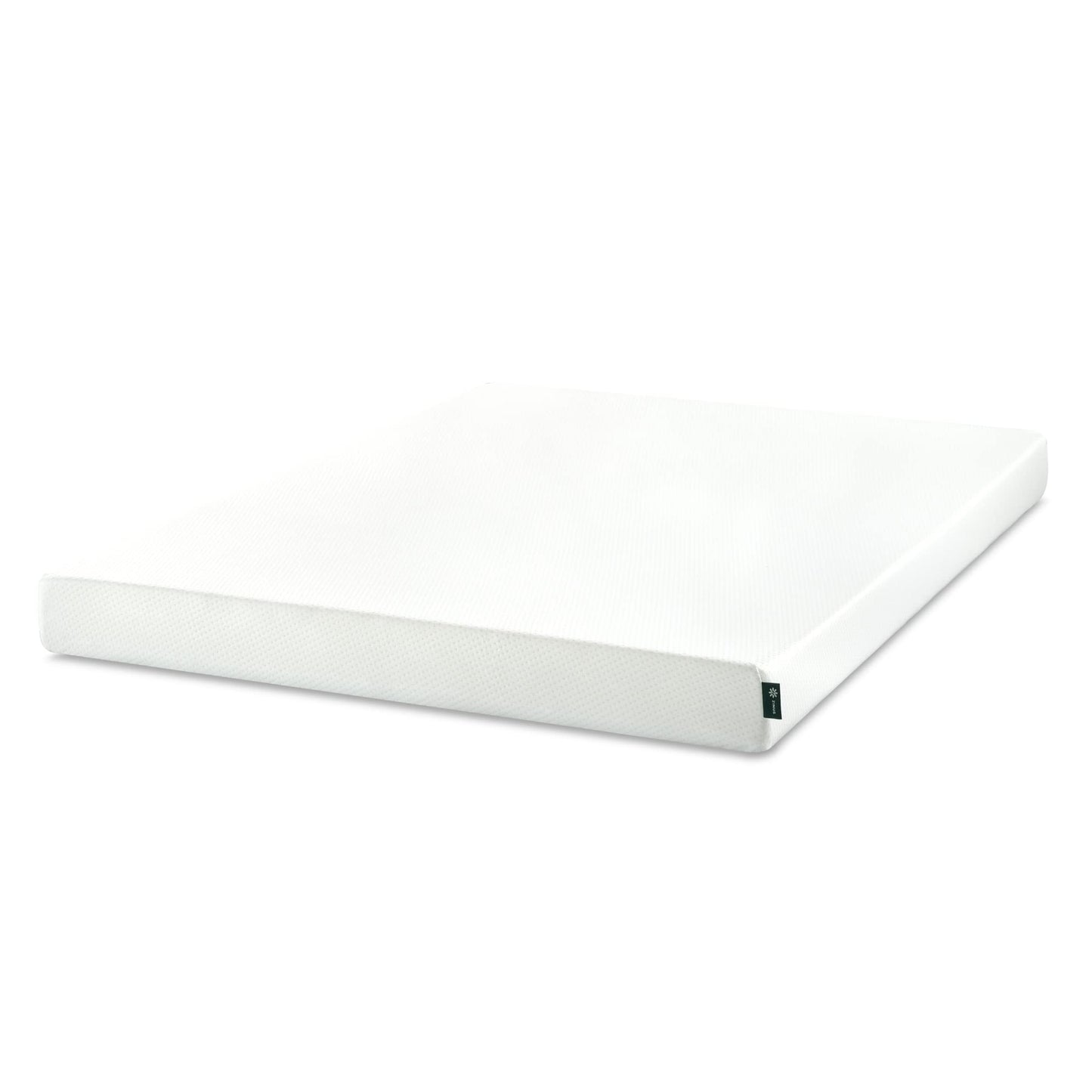 Zinus 6 Inch Green Tea Memory Foam Mattress, Twin, Fiberglass Free, Patented Custom Contour Support, Sturdy Base Foam, CertiPUR-US Certified, Mattress in A Box, White