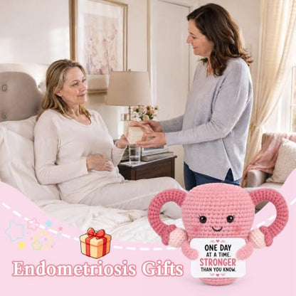 Hysterectomy Recovery Gift Plush - Uplifting Endometriosis Support