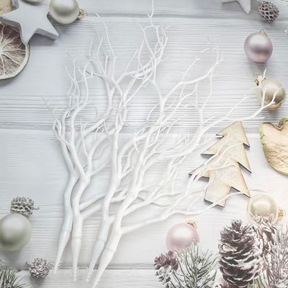 Artificial Coral Branches Set - 13.8 Inch White 10PCS for Decor & Craft (Variation: White 10pcs)