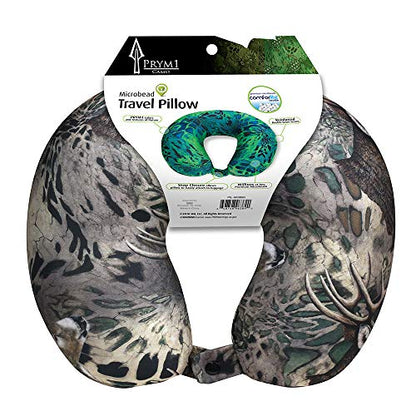 PRYM1 by Cloudz Microbead Patterned Travel Neck Pillows - Deer