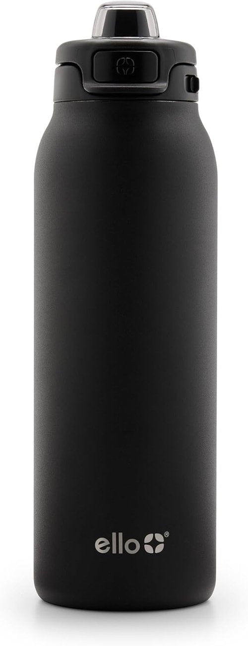 Ello Insulated Stainless Steel Water Bottle - Quick Fill Lid, Leakproof Design, BPA-Free | 22oz, 32oz, 40oz