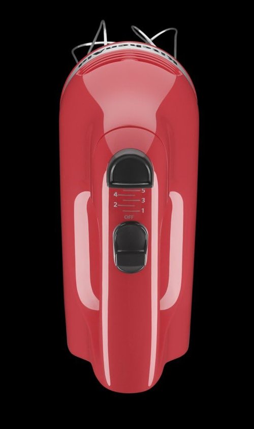 KitchenAid 5-Speed Hand Mixer - Ultra Power Watermelon Color | Perfect for Baking and Cooking