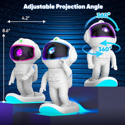 Star Projector Galaxy Night Light with Remote Control - Purple Variation
