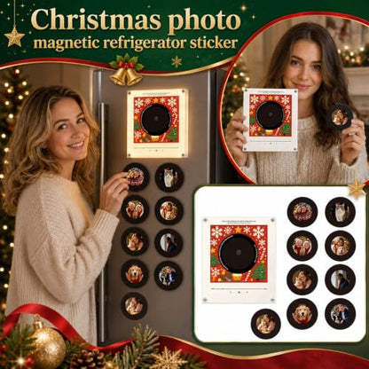 Personalized Vinyl Record Music Box with NFC & Custom Photos
