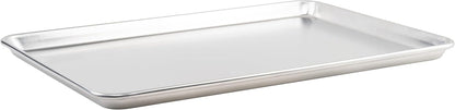 Winco Commercial-Grade Aluminum Sheet Pan - Durable 18 Gauge | 2/3 Size for Professional Baking