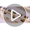 Gold Wrapping Paper Roll - 30 Inch x 120 Inch Gift Wrap for Christmas, Birthday & Holidays - Set of 3 - Elegant Metallic Finish