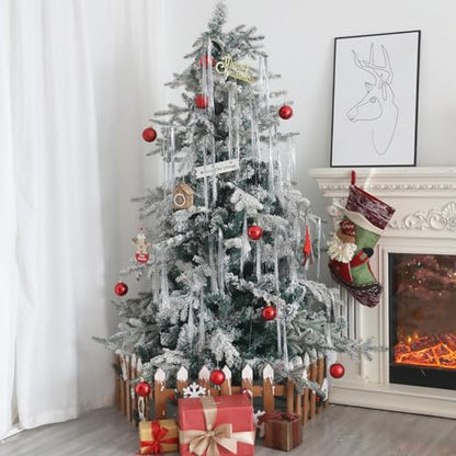 10000+ Silver Iridescent Christmas Tinsel Icicles for Holiday Decorations