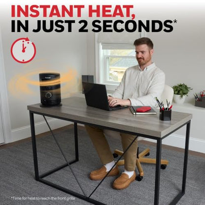 Honeywell 360° Surround Space Heater with Fast 2-Second Warmth, 1500W