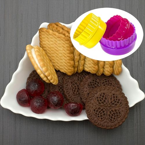 Round Cookie Cutter Set 6 Sizes Plastic Baking Cutters Kitchen Utensils Variation of THIS Listing