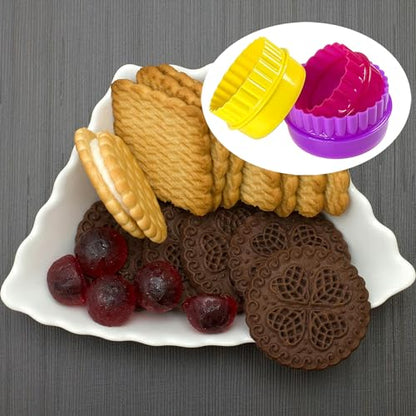 Round Cookie Cutter Set 6 Sizes Plastic Baking Cutters Kitchen Utensils Variation of THIS Listing