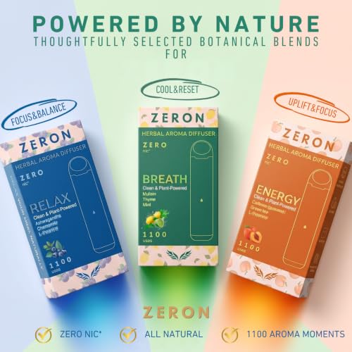 Herbal Aroma Diffuser Sticks Set - Plant-Based Fragrances for Home & Office, 3-Pack