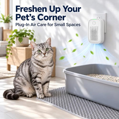 Cat Litter Room Deodorizer and Air Purifier with Negative Ions and HEPA Filter