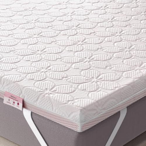 Queen Cooling Gel Memory Foam Mattress Topper - 3 Inch High Density Elite