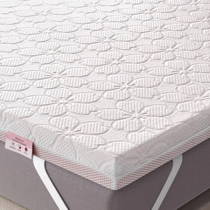 Queen Cooling Gel Memory Foam Mattress Topper - 3 Inch High Density Elite