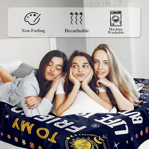 Friendship Gifts for Women - To My Friend Blanket 60x80 Inches - Variation of Friendship Gifts / 60x80