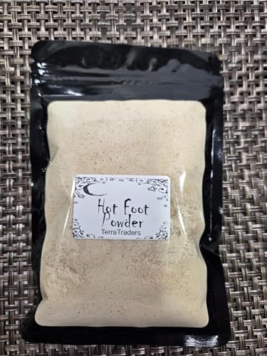 Hot Foot Hoodoo Powder - 4 oz Spiritual Curio for Discretion