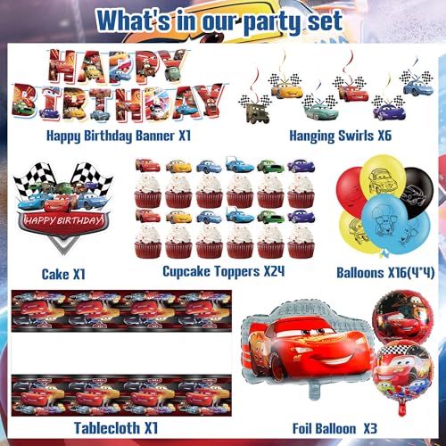 Party Decorations Set with Balloons for Birthday Celebration