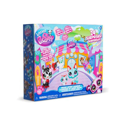 Littlest Pet Shop Holiday Advent Calendar with 8 Pets & Accessories
