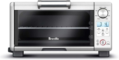 Breville BOV450XL Mini Smart Oven - Versatile Countertop Toaster Oven in Brushed Stainless Steel