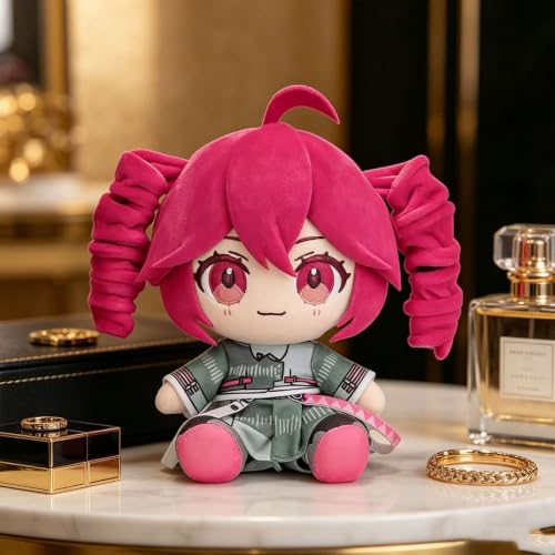Red Anime Soft Plush Cushion Pillow Stress Relief Decor for Adults