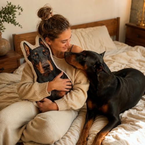 Custom Shaped Photo Pillow 10 Inch - Personalized Double-Sided Plush Pet or Photo Gift