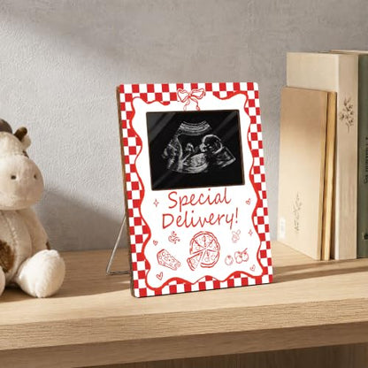 Special Delivery Ultrasound Photo Frame - Baby Announcement Keepsake, 4x6 Inch, Baby Shower Gift, Pregnancy Memory, Variation of THIS listing