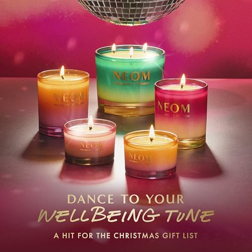 NEOM Cosy Nights 1 Wick Candle - Sandalwood, Frankincense & Nutmeg, Natural Fragrance