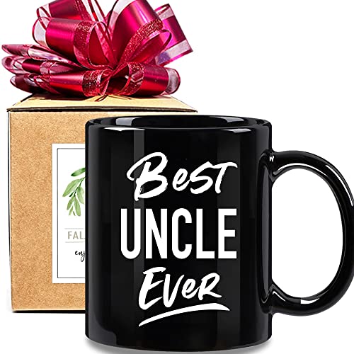 Uncle Coffee Mug - Best Uncle Ever Father's Day Gift - Black2 Variation