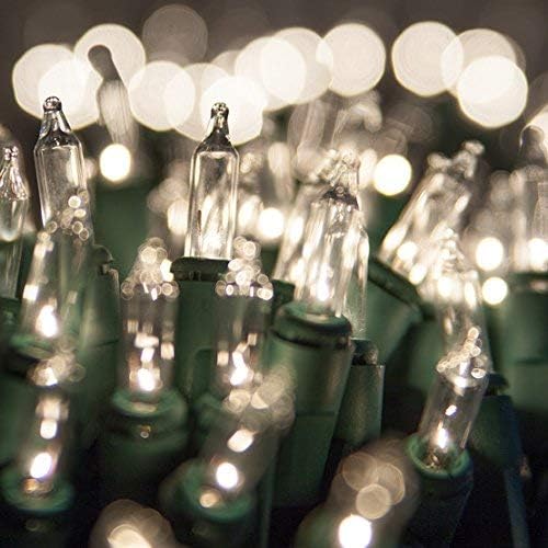 Holiday Joy - 300 Count Warm White Christmas Lights | 64FT Indoor/Outdoor String Lights for Festive Decor