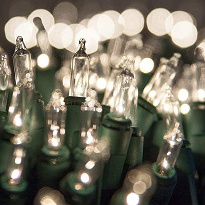 Holiday Joy - 300 Count Warm White Christmas Lights | 64FT Indoor/Outdoor String Lights for Festive Decor