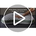 Adjustable Side Sleeper Pillow for Neck and Shoulder Pain Relief